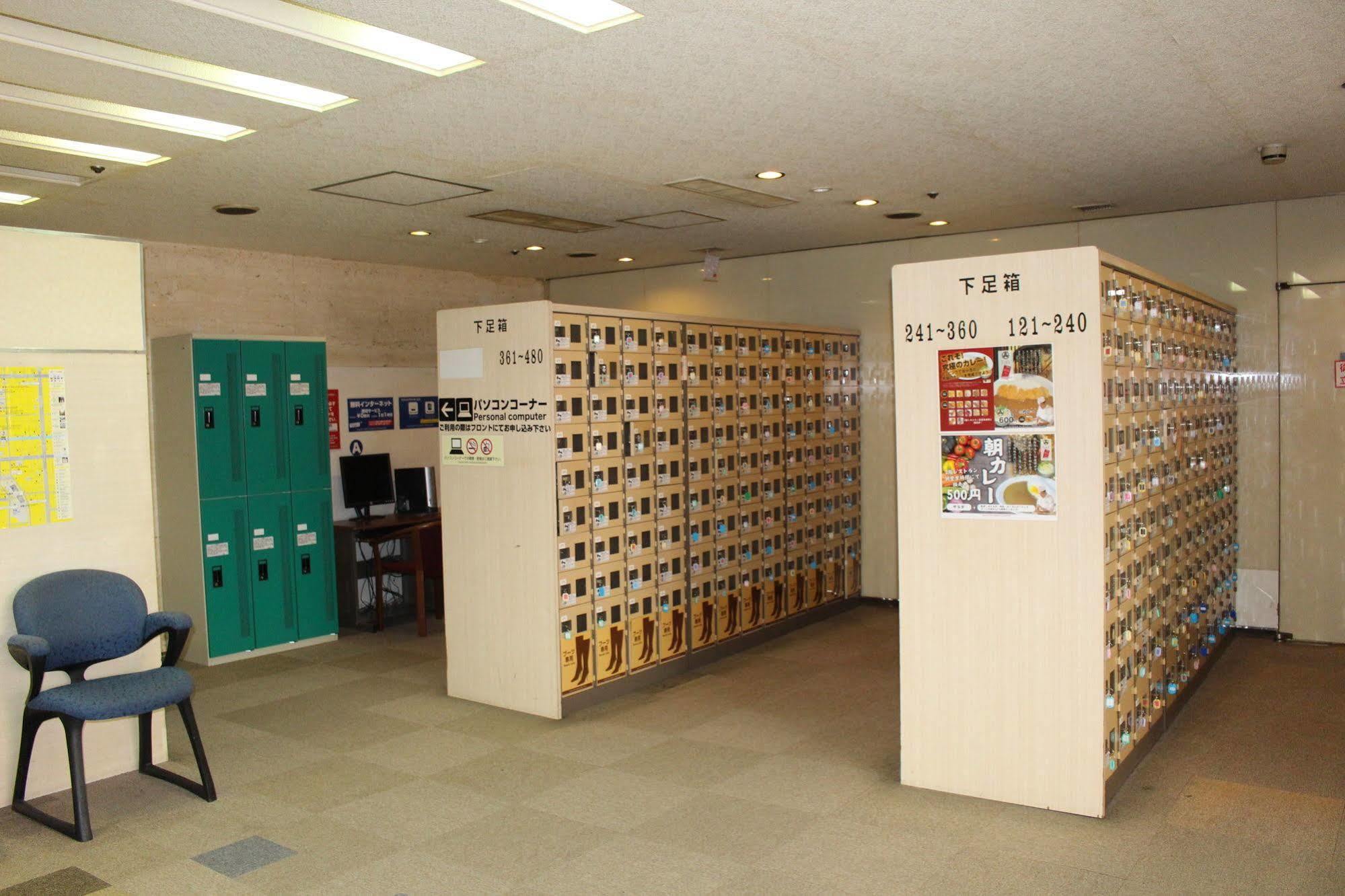 Capsule Hotel Asahi Plaza Shinsaibashi Osaka Zewnętrze zdjęcie